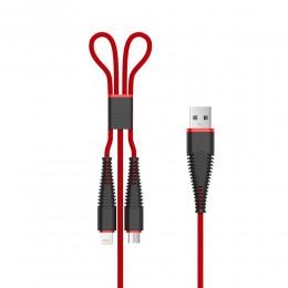 Cablu MicroUSB & Lightning...